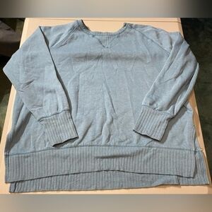 Maurices Crew Neck Blue Pullover Sweater Sweatshirt Women's XXL Comfy Casual EUC